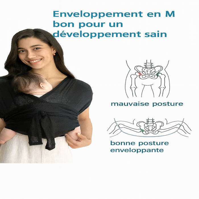 Écharpe porte bébé Air 0-36 mois