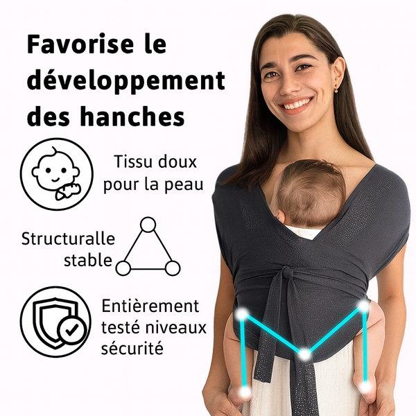 Écharpe porte bébé Air 0-36 mois