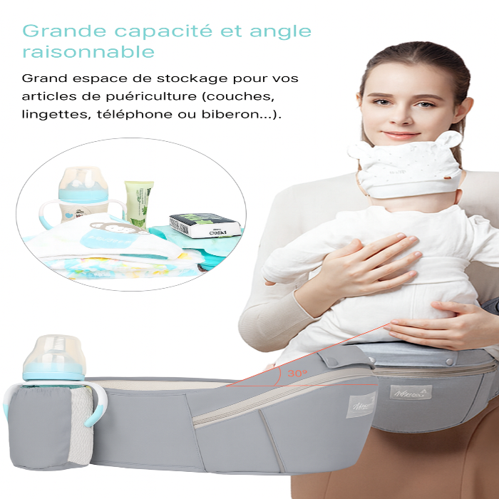 Porte-bébé ergonomique 0-4 ans