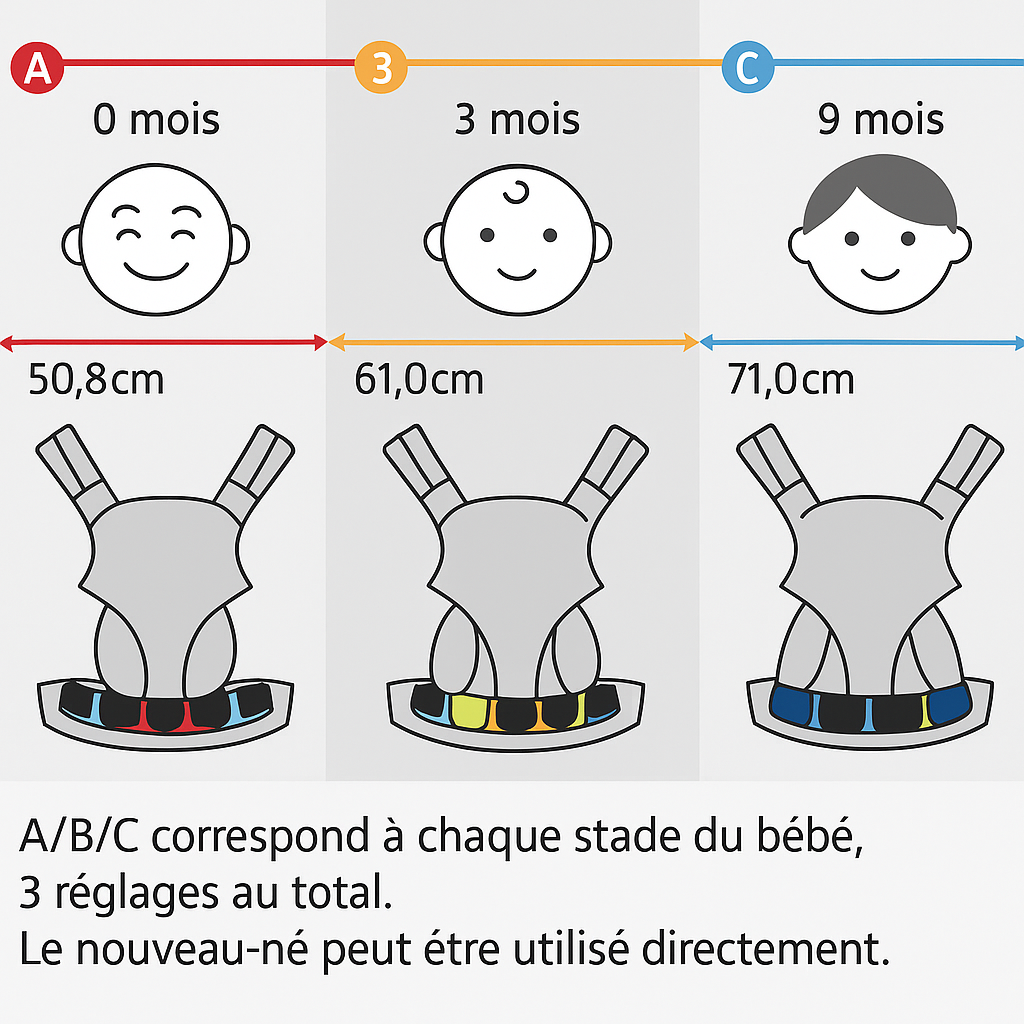 Porte-bébé Ergobaby 0-2 ans