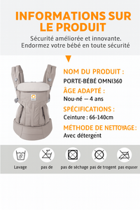 Porte-bébé ergobaby 0-4 ans