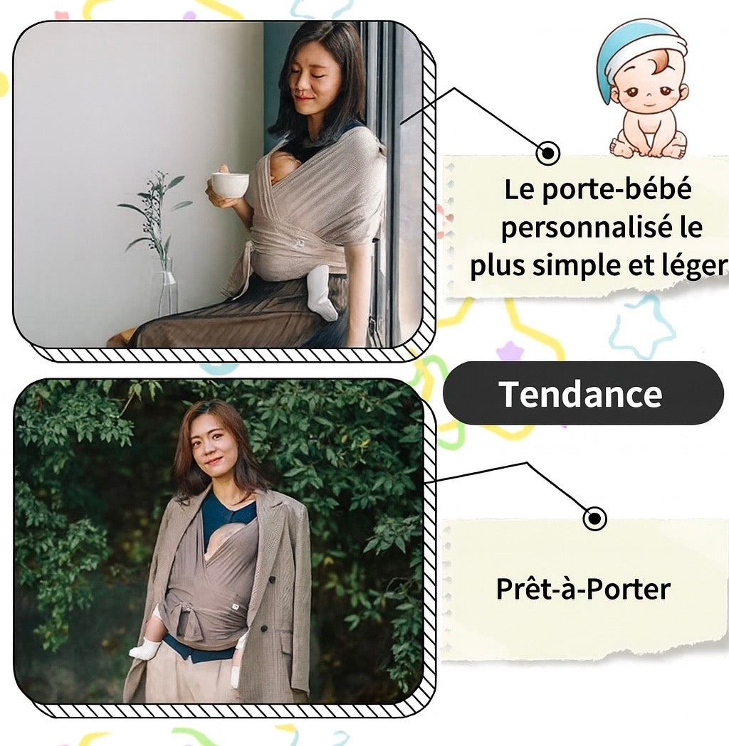 Écharpe porte bébé Air 0-36 mois