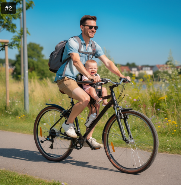 Porte bébé vélo universel