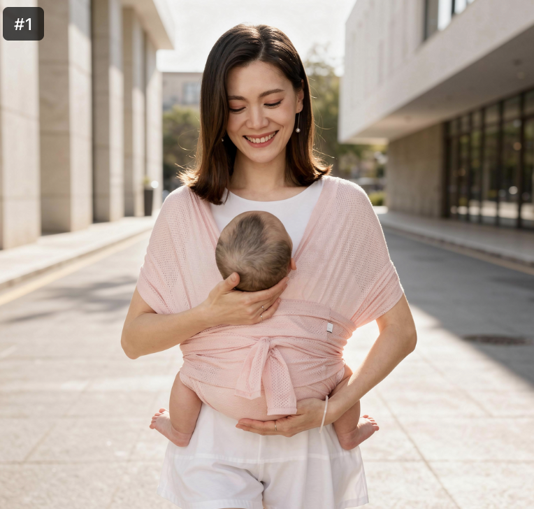 Écharpe porte bébé Air 0-36 mois