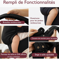 Porte bébé Momcozy Ergonomique 3 mois a 20kg