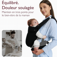 Porte bébé Momcozy Ergonomique 3 mois a 20kg
