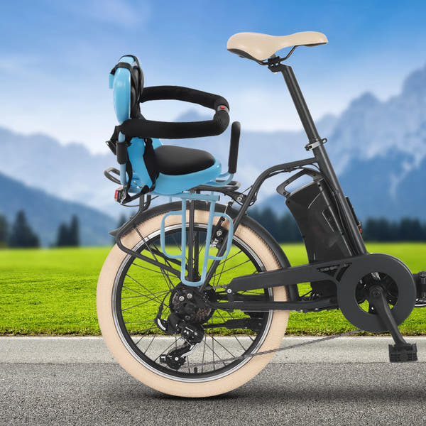 Porte bébé vélo avec garde-corps en forme de U