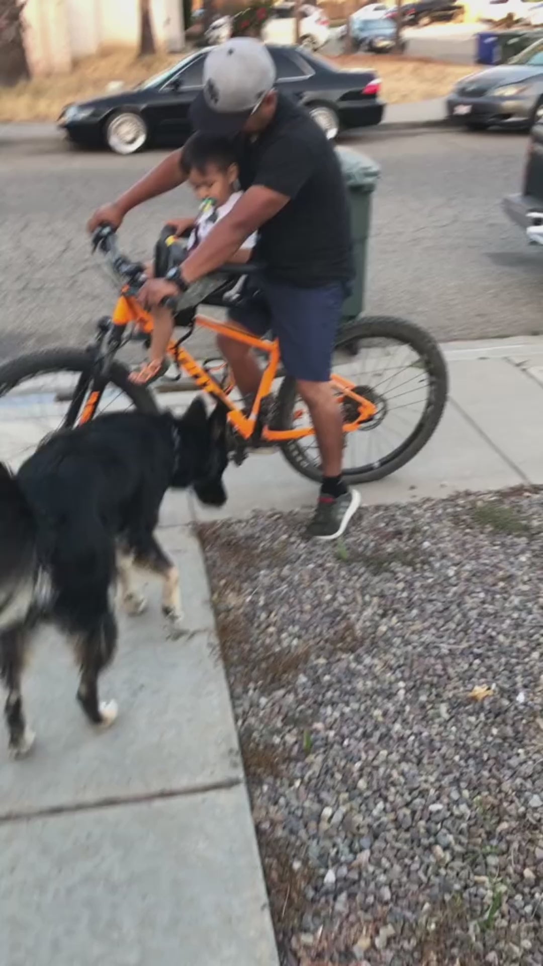 Porte bébé vélo universel video