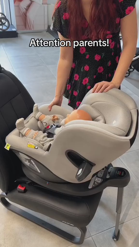 Siège auto évolutif 360° 0 -12 ans ceinture de sécurité 5 points video